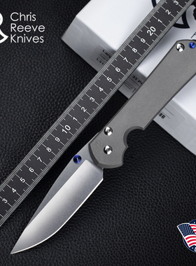 美国进口Chris Reeve克里斯.里夫沙本沙户外超级粉末钢战术折叠刀