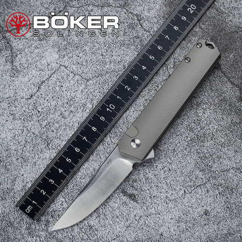 boker博克粉末钢折叠刀德国进口