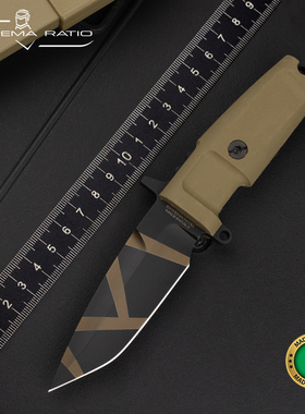 意大利进口ExtremaRatio极端武力紧凑版校官求生战术装备户外直刀