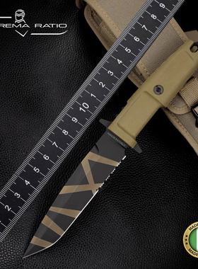 意大利进口ExtremaRatio极端武力校官N690不锈钢战术野营户外直刀
