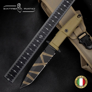 意大利进口ExtremaRatio极端武力校官N690不锈钢战术野营户外直刀