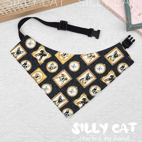猫狗口水巾趣味软萌出片小众艺术