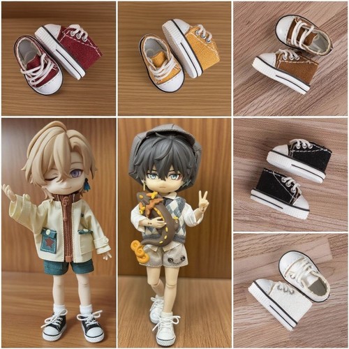 ob11娃鞋帆布鞋妖精体