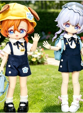 ob11娃衣 幼稚园动物套装阿巳2.0 P10 ufdoll 甄嬛 12分bjd娃衣服