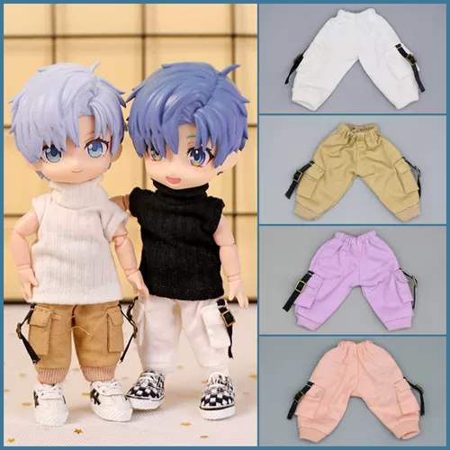 Объект OB11 Детская одежда, повседневные рабочие брюки, нижний жилет рубашки, ASI P9P10 Сказочные брюки для тела, 12 очков BJD детская одежда