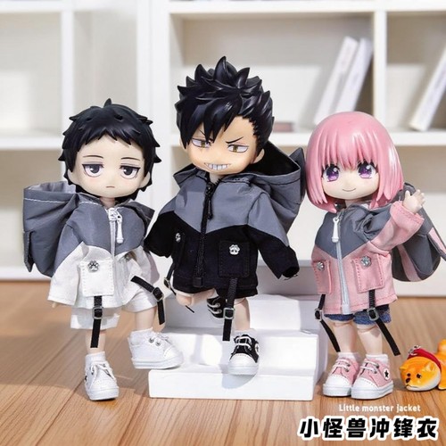 ob11娃衣冲锋衣12分娃娃bjd衣服