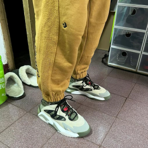 adidas三叶草男女鞋STREETBALL秋冬轻便复古运动休闲老爹鞋GX8821