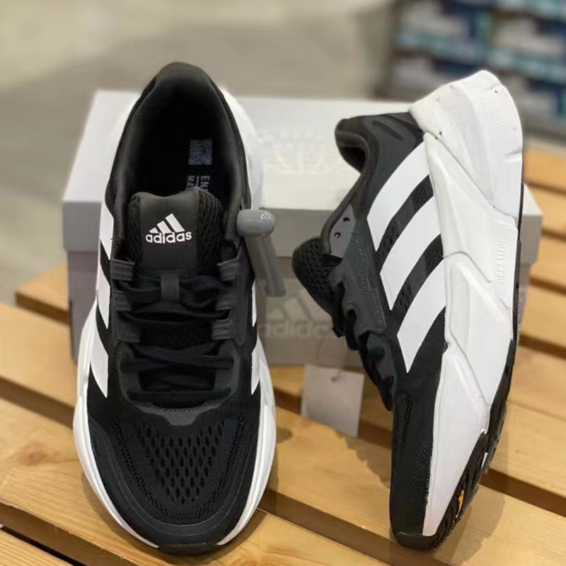 adidas阿迪达斯男鞋ADISTAR 轻便网面透气跑步鞋休闲运动鞋H01165