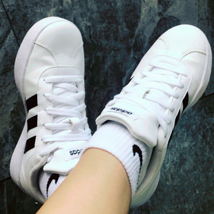 DB1831 小白鞋 休闲板鞋 运动鞋 adidas阿迪达斯男女童鞋 透气轻便经典