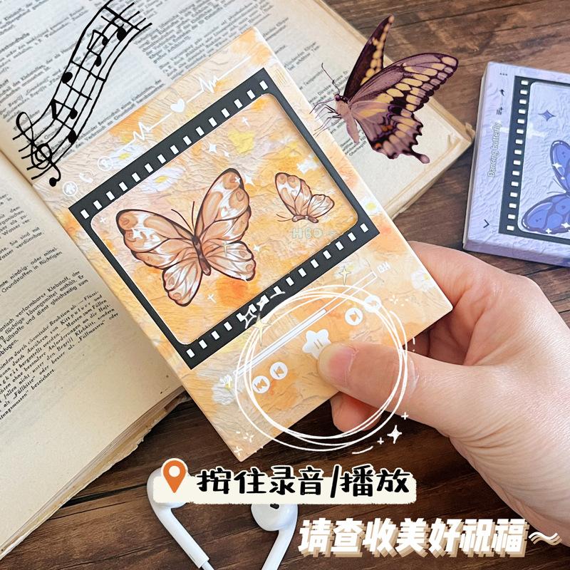 情人节可录音留声机生日礼物创意可爱贺卡立体贺卡蛋糕祝福卡纪念