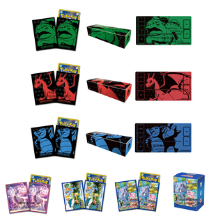 宝可梦PTCG喷火龙卡套水箭龟卡牌盒妙蛙花pokemon go口袋妖怪卡垫