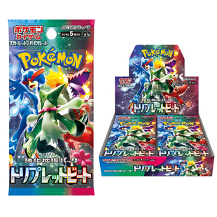 PTCG宝可梦朱紫卡牌日版日文sv1a补充包EX口袋妖怪卡包原盒礼盒