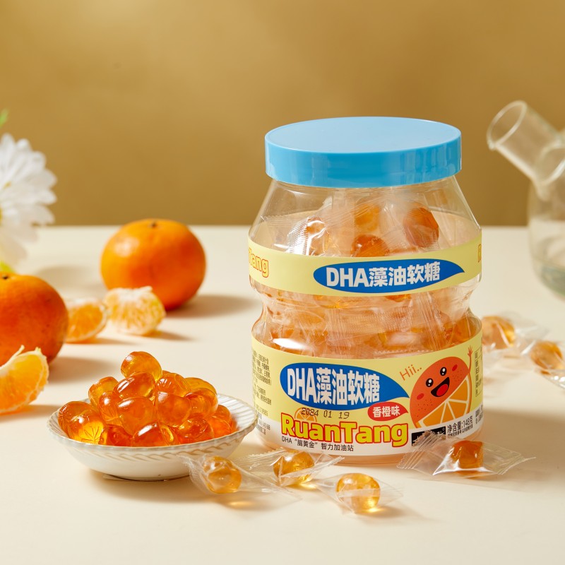 姗姗物语DHA藻油软糖香橙味148g