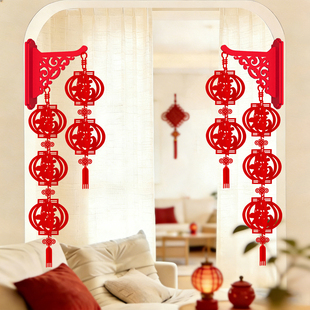 2026新年装饰马年福字挂饰入户门上壁挂春节过年客厅场景氛围布置