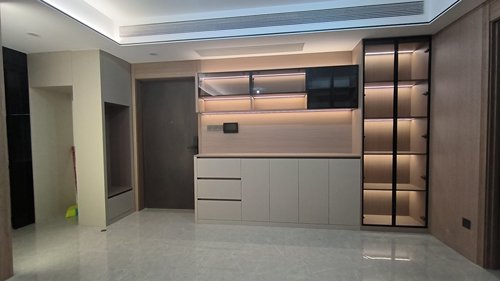 兔宝宝定制ENF多层实木整体家用卧室走入式衣柜衣帽间柜环保轻奢