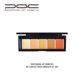 PAC佩可高清彩妆五色无暇遮瑕膏遮盖黑眼圈脸部雀斑点痘痣第4代