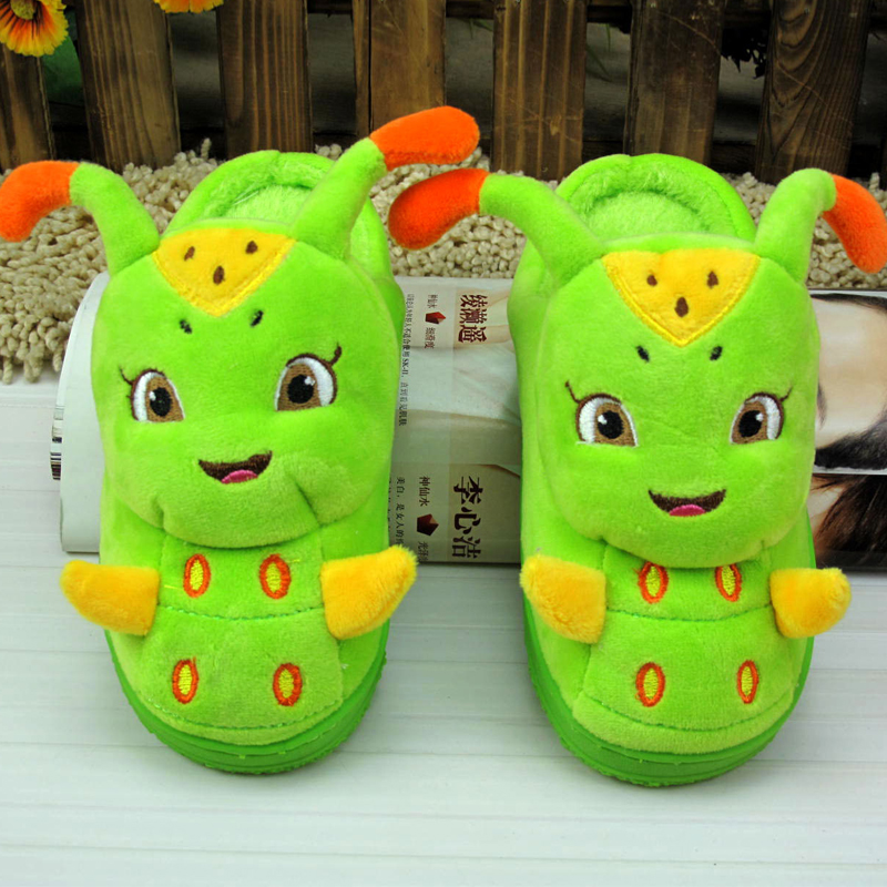 Chaussons enfants en suède pour hiver - semelle caoutchouc - Ref 1018128 Image 1