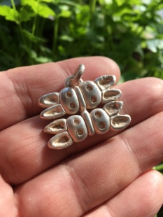 925纯银 独特 草原文化兔子吊坠可爱个性