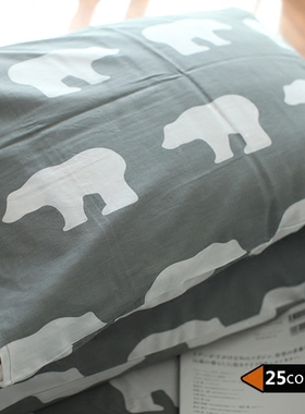 Castle Garden单售信封式全棉新疆棉单装枕套 25COLORS