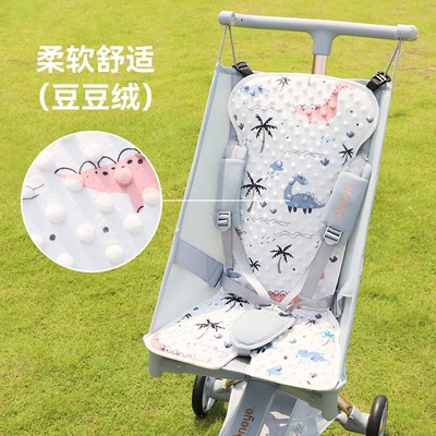小虎子口袋车t3/18/t28坐垫靠背板坐垫推车配件四季婴儿车垫子