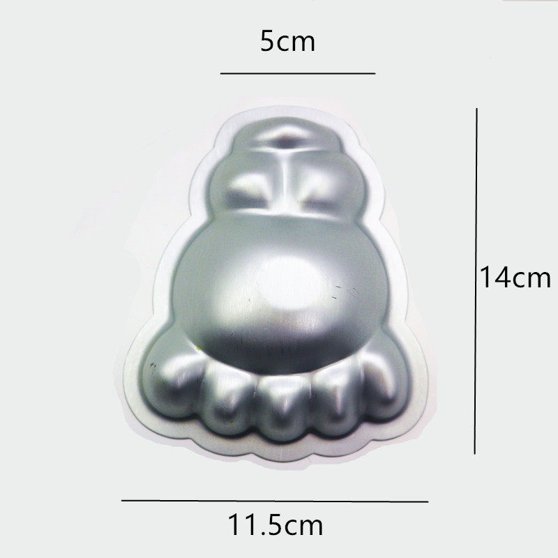 新中式菜 铸铝熊掌模具 赛熊掌 大熊掌 创意/造型菜模具 厨师冷菜