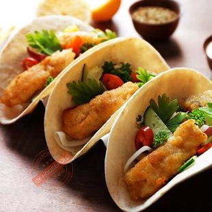 墨西哥玉米面卷U型脆饼玉米饼鸡肉卷食餐具不锈钢架子W型Taco架子