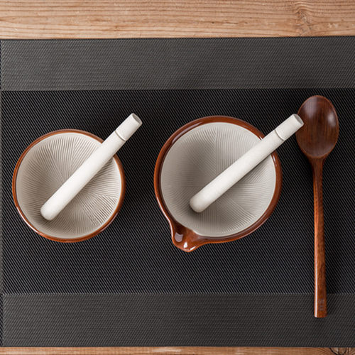 日式鲜山葵研磨器抹茶捣碎芝麻