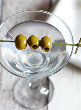 分子料理 摆盘用品 chef 竹结酒签 鸡尾酒签 鸡尾酒 橄榄签 100支