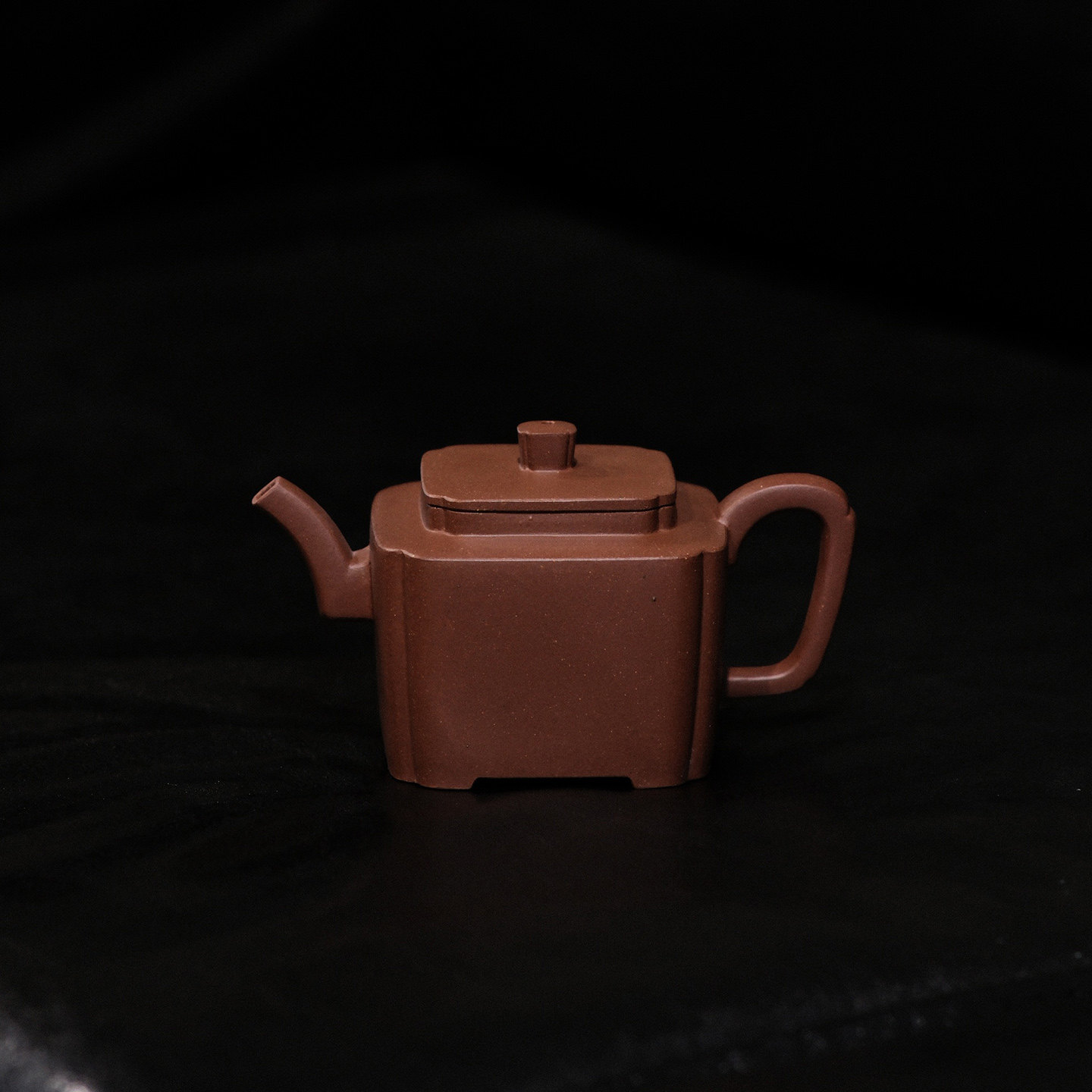南生造物丨四方同春 原矿紫泥 茶壶