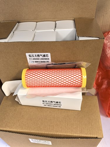 适配LNG天然气发动机低压滤芯潍柴德龙重汽滤清器燃气滤芯陕汽配