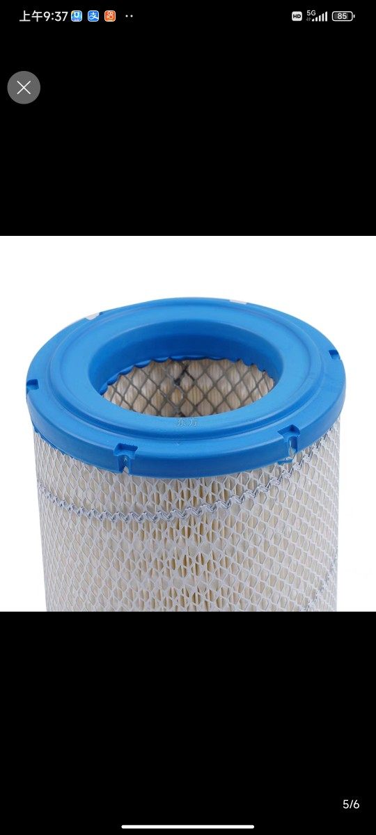 k1725PU空气滤芯江淮轻卡骏铃V5康铃J5J6空滤芯帅铃E空滤Q3滤清器