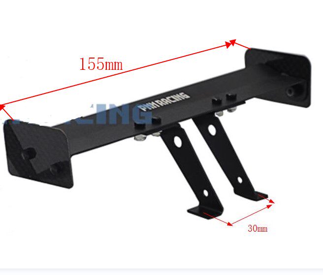 1|10 플랫 스포츠카 드리프트 카 GT 오일 룸 전기 룸 자동차 모델 작은 금속 꼬리 날개 단일 레이어 더블 레이어 고정 바람 날개