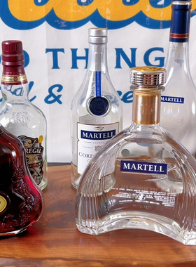 原装回收空瓶装饰品玻璃瓶摆件