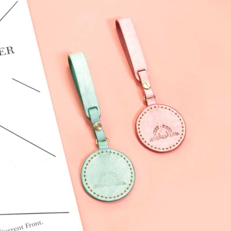 圆形门禁公交卡套小区ic卡保护皮套钥匙扣手工真皮材料包diy制作在类目 箱包皮具/热销女包/男包, 卡套中 - 来自Buy2taobao.com提供专业的淘宝代购服务