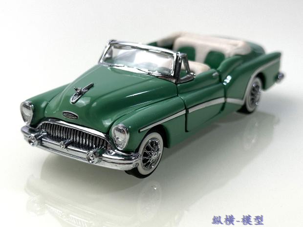 富兰克林1:43Buick别克云雀Skylark1953年敞篷老爷车合金汽车模型