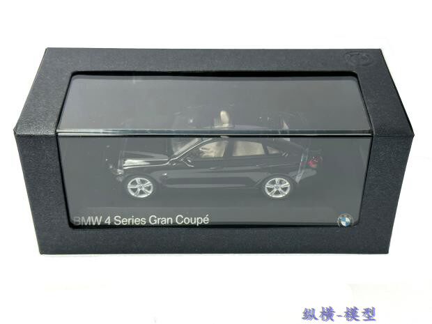 기존 1:43 BMW BMW 4 시리즈 GRAN COUPE 멀티 컬러 전면 및 후면 커버 개방형 합금 자동차 모델