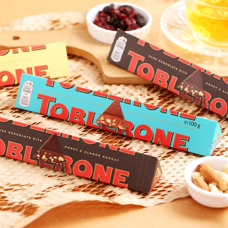 瑞士原装进口TOBLERONE三角黑巧克力牛奶蜂蜜杏仁高级网红小零食