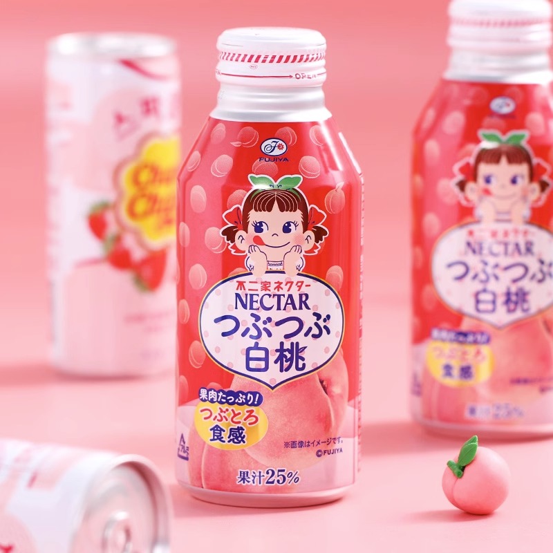 不二家白桃25%果汁夏日饮品