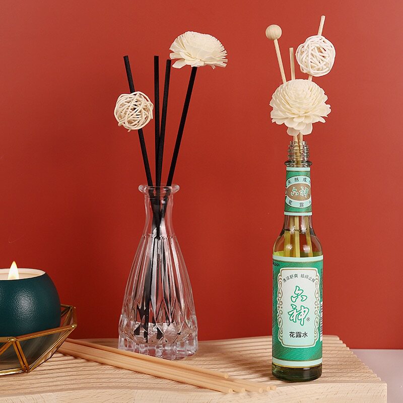 六神花露水老式国货经典玻璃瓶止痒祛痱扩香棒藤球香薰195ml家用