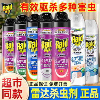 雷达杀虫气雾剂600ml家用灭