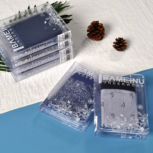柔滑冰丝性感印花芭美奴男士内裤