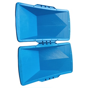 手摇淘洗金沙溜槽金斗手摇淘金盘簸箕升级淘金盆船摇泥砂金钵子