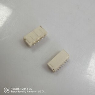 50224-00701-001 ACES宏志 1.0MM 7P刺破式IDC线对板连接器 白色