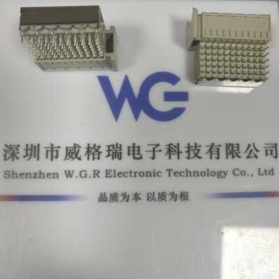 TE连接器5352115-1,5*11 2.0mm压接式背板连接器PCB夹层电源现货