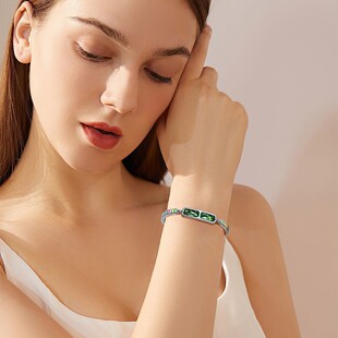 跨境新品智能手链心率计步男女手链手环手镯睡眠时尚饰品无屏