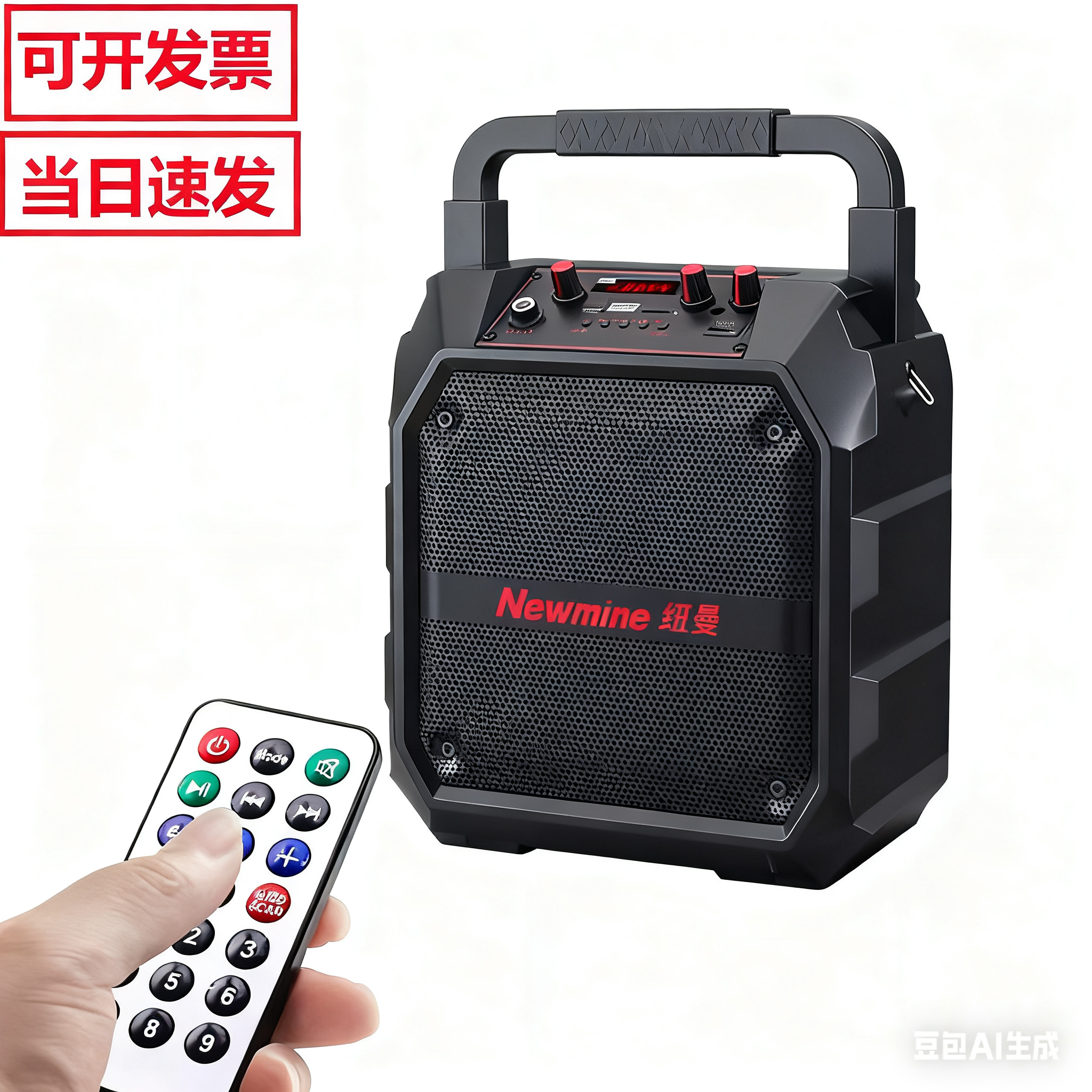 纽曼K97手提蓝牙音箱户外重低音