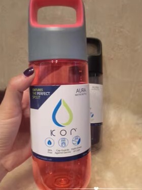美国购买现货 KOR aura 户外防漏便携水杯 水壶 500ML 多色可选