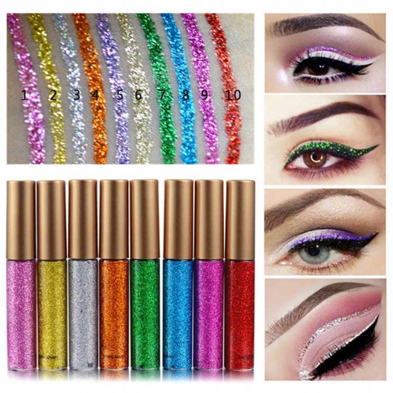 亮晶晶片眼线液眼影幼儿园表演