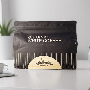 迪安贝斯2合1白咖啡马来西亚进口速溶16小包400克独立包装