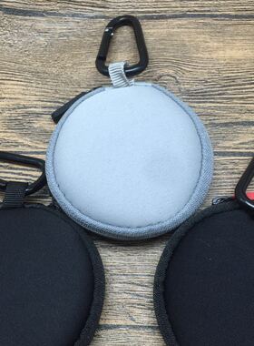 适用于soundsport蓝牙耳机包 耳机布包 蓝色黑色红色黄色配登山扣